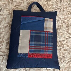 Red, White & Blue Patchwork Quilt Design (Throw?) by Mainstays - 60”X 70”